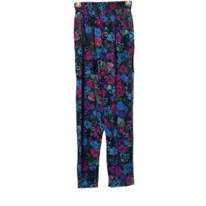 VTG 90s Sunny Floral Pants Size Small‎